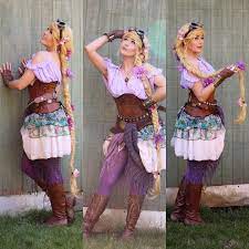 Diy Rapunzel Costume Rapunzel Costume Diy Princess Costume Casual Halloween Outfits