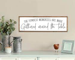 The dining room is an environment where we share pleasant moments, both with the family & the guests. 20 Dining Room Signs Magzhouse