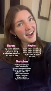 Mean girls the musical >> #meangirls #meettheplastics #reginageorge  #gretchenwieners #karensmith #