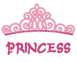 Princess Tiara Crown Machine Embroidery Design Pink Birthday Etsy Embroidery Design Download Machine Embroidery Designs Machine Embroidery