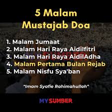 Rajab juga disifati sebagai bulannya allah sebagaimana sabda nabi صلى الله عليه وسلم di antara amalan yang baik untuk dikerjakan pada bulan rajab yaitu Mysumber On Twitter Inshaaallah Maghrib Hari Ini Kita Akan Memasuki Bulan Rejab Jangan Sia Siakan Peluang Untuk Berdoa Pada Waktu Mustajab Berikut Antara Amalan Yang Digalakkan Pada Bulan Rejab Sama Sama Share Berkongsi Manfaat