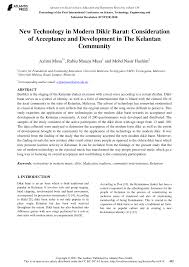 Lirik bermohon sembah sembah berhajat hajat berasal kayangan puri hamba puteri imbas berempat turun bermalam serata. Pdf New Technology In Modern Dikir Barat Consideration Of Acceptance And Development In The Kelantan Community