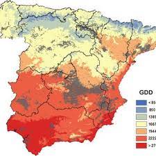 Elevation Map Of Spain Elevation Map Of Mainland Spain. Regions And Locations Of The Weather... |  Download Scientific Diagram