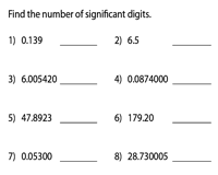 It is too many significant figures. Significant Figures Worksheets