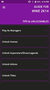 I hope you enjoy this game save! Guide For Wwe 2k14 For Android Apk Download