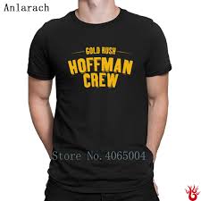 Hoffman Crew Gold Rush Official Discovery Channel Tshirts Customize Hiphop Tops T Shirt Men Autumn Gift Authentic Tee Shirt Tourist Shirt Fun Tee From