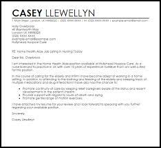Maybe you would like to learn more about one of these? Home Health Aide Cover Letter Sample Cover Letter Templates Examples