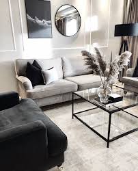 Grey And Black Living Room Living Room Decor Apartment Modern Living Room Interior Living Room Grey