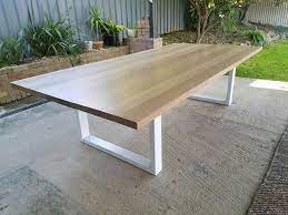 Tasmanian Oak Indoor Our Outdoor Hardwood Timber Dining Table Etsy Timber Dining Table Outdoor Dining Table Swing Table