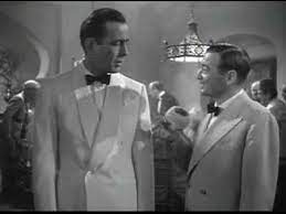Signor ugarte, guillermo ugarte in the original play, created by murray burnett and joan alison in 1940 in the play everybody comes to portrayed by peter lorre in casablanca in 1942 © warner brothers. Casablanca Ugarte Hides The Letters Of Transit With Rick 01 11 Youtube