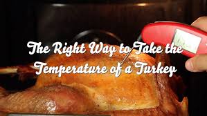 How To Check If Your Turkey S Cooked To The Right Temperature