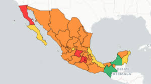 Mientras que campeche pasó a. Semaforo Covid 19 Mexico En Que Color Esta Tu Estado Y Que Restricciones Tiene Marca Claro Mexico