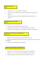 Soalan Komsas