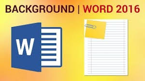If you want to find out what size an image should be so that it fits on the page perfectly, find the. How To Apply A Page Background In Word 2016 Youtube