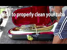 How To Properly Clean Your Tuba - Youtube