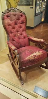 The chair abraham lincoln was sitting in when assassinated. This Is The Chair That President Abraham Lincoln Was Assassinated In R Mildlyinteresting Mildly Interesting Know Your Meme