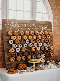26 Inspiring Chic Wedding Food Dessert Table Display Ideas Elegantweddinginvites Com Blog Wedding Food Display Wedding Reception Desserts Wedding Donuts
