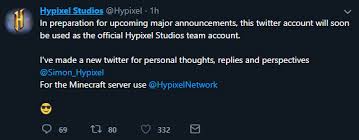 Hello,i want to ask if hypixel was going to be made for minecraft bedrock edition because i really want to play on hypixel. Anyone Have Any Idea What The Major Announcement Will Be Hypixel Minecraft Server And Maps