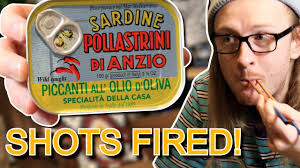 Pollastrini di Anzio Spicy Sardines in Olive Oil 4/6