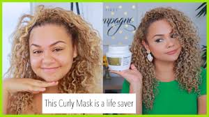 In general, it's because curly and wavy hair is drier and because many curly and wavy girls do things. Curly Protein Mask I M Loving Fanola Curly Shine Review Demo Youtube