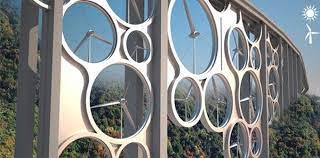 Solar Wind Bridge Concept Could Power 15 000 Homes Grow Vegetables Solar Wind Solar Panels Sustainable Energy