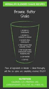 Brownie Batter Shake Herbalife Recipes Herbalife Herbalife Shake Recipes