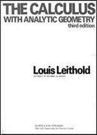 Advanced calculus 4th edition by wilfred kaplan. Louis Leithold Calculus Pdf Peatix