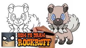 Kleurplaten, pokemon, kleurplaat, solgaleo, printen en inkleuren. How To Draw Pokemon Rockruff Step By Step Youtube
