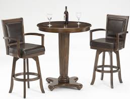 Free delivery and returns on ebay plus items for plus members. Ambassador Bar Height Pub Table Swivel Stools 3 Pc Set 6124ptbs Hillsdale Furniture