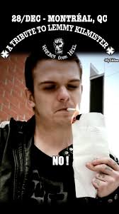 Meet one of the singers in The Hordes from Hell! Jesse James Dumitriu  #tribute #lemmykilmister #motorhead