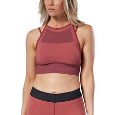 Reebok Crossfit Myoknit Bra Red Reebok Norway