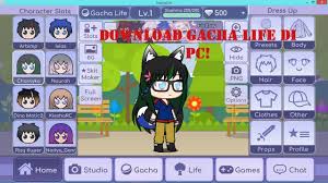 Cara Download Gacha Life Di Pc No Emulator Youtube