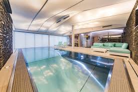 Luxurious Stainless Steel Pool In Private Wellness Outdoor Decor Pool Swimming Pools