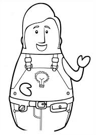 Higglytown Heroes Electrician Hero Coloring Page Coloring Sky Coloring Pages Hand Coloring Coloring For Kids