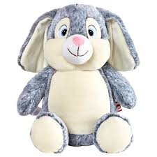 Birth Announcement Stuffed Animal Blanks Cubbies Clovis Brampton Iii Grey Bunny Personalized Stuffed Animals Personalised Teddy Bears Bunny Toys