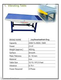 Vibrating Table In 2020 Paver Blocks Interlocking Pavers Engineering