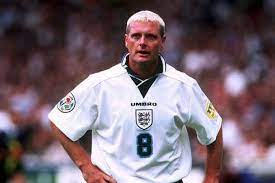 Paul gascoigne ist ein ehemaliger fußballspieler aus англия, (* 27 мая 1967 г. Euro 1996 When Paul Gascoigne Was A Mischief Making Booze Guzzling World Beater Daily Star