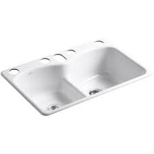 kohler bakersfield undermount cast iron