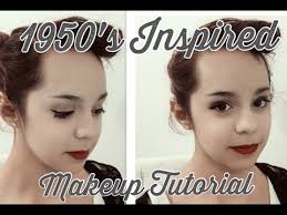 inspired retro pin up makeup tutorial