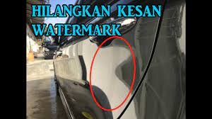 Maybe you would like to learn more about one of these? Cara Hilangkan Kesan Degil Watermark Di Body Kereta Youtube