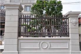 5 desain rumah panggung beton terbaik & kekinian. Gambar Pagar Beton Minimalis Inspirasi Desain Rumah 2019