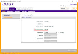 How To Check The Firmware Version On A Prosafe Web Managed Plus Switch Answer Netgear Support