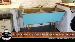 5431 west 164th street brook park, oh 44142 phone: How To Bring A Concrete Laundry Sink Back To Life Youtube