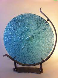 Big Field Glass Fused Glass Glass Art Installation Fused Glass Art
