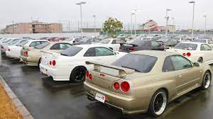 Nissan Skyline Gtr's For Sale As Far As The Eye Can See! - Youtube