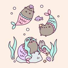 Check spelling or type a new query. Pusheen Mermaid Pusheens Pusheen