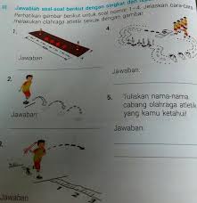 Atletik adalah cabang olahraga (terutama yang dilakukan di luar dan memerlukan kekuatan, ketangkasan, dan kecepatan). Jelaskan Cara Cara Melakukan Permainan Olahraga Atletik Sesuai Gambar Berikut Brainly Co Id