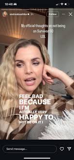 Speaking of legendary 3-time players, Andrea Boehlke reveals she was  contacted for Season 50, but “very happy” to not be casted. : r/survivor