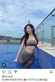 아찔한 수영장 레깅스샷으로 아프리카TV 몸매 원톱 증명한 유명 BJ (사진) | 위키트리