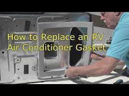 It's the first line of defense against water getting. How To Replace The Rv Air Conditioner Gasket